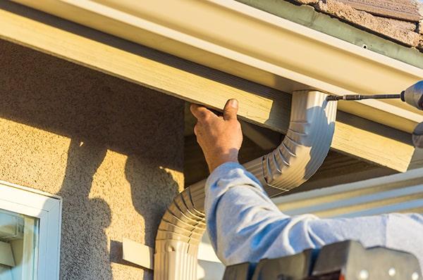 gutter installation typically takes one to two days, depending on the size of the project